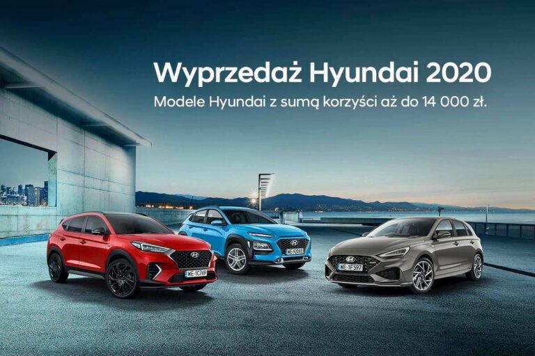 Wyprzedaż Hyundai 2020 już trwa! Automobil